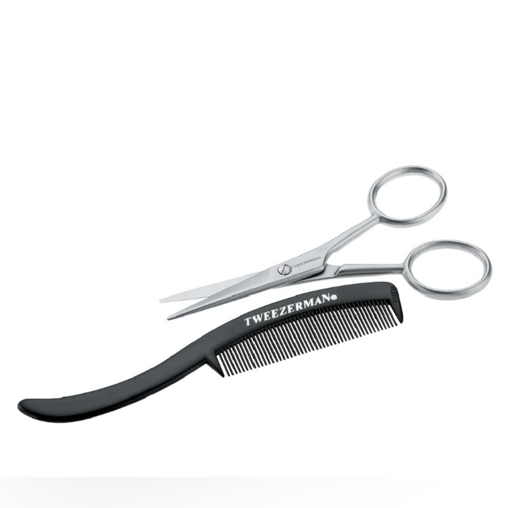 Tweezerman Professional Black and Silver Grooming Tools Set NWT